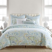Levtex-Home-Cortona-Paisley-Comforter-Set-FullQueen-Comforter-90-x-94in.-Two-Standard-Pillow-Cases-26-x-20in.-Paisley-Green-Yellow-Blue-and-Whit-5